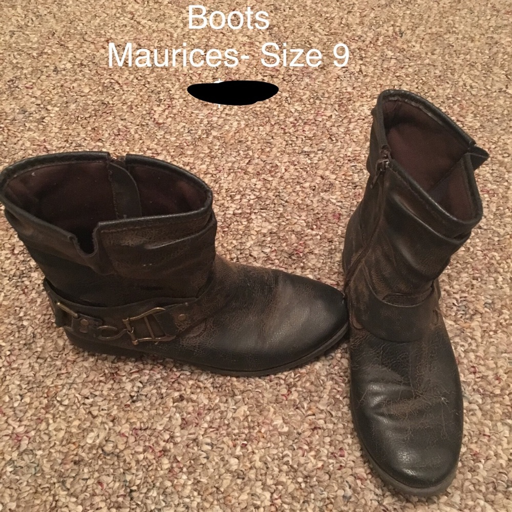 Brown boots from Maurices. Worn for one season.